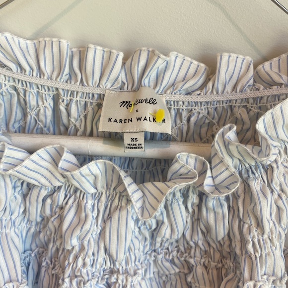 MADEWELL X KARENWALKER BlOUSE !! - Picture 5 of 9